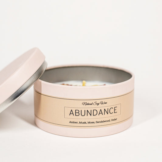 'Abundance' Candle from 'Balance' Collection, Citrus with Flowers and Musk - Wonder Candles
