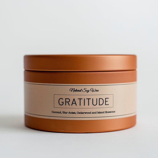 'Gratitude' Candle from 'Balance' Collection, Coconut with Cedarwood - Wonder Candles