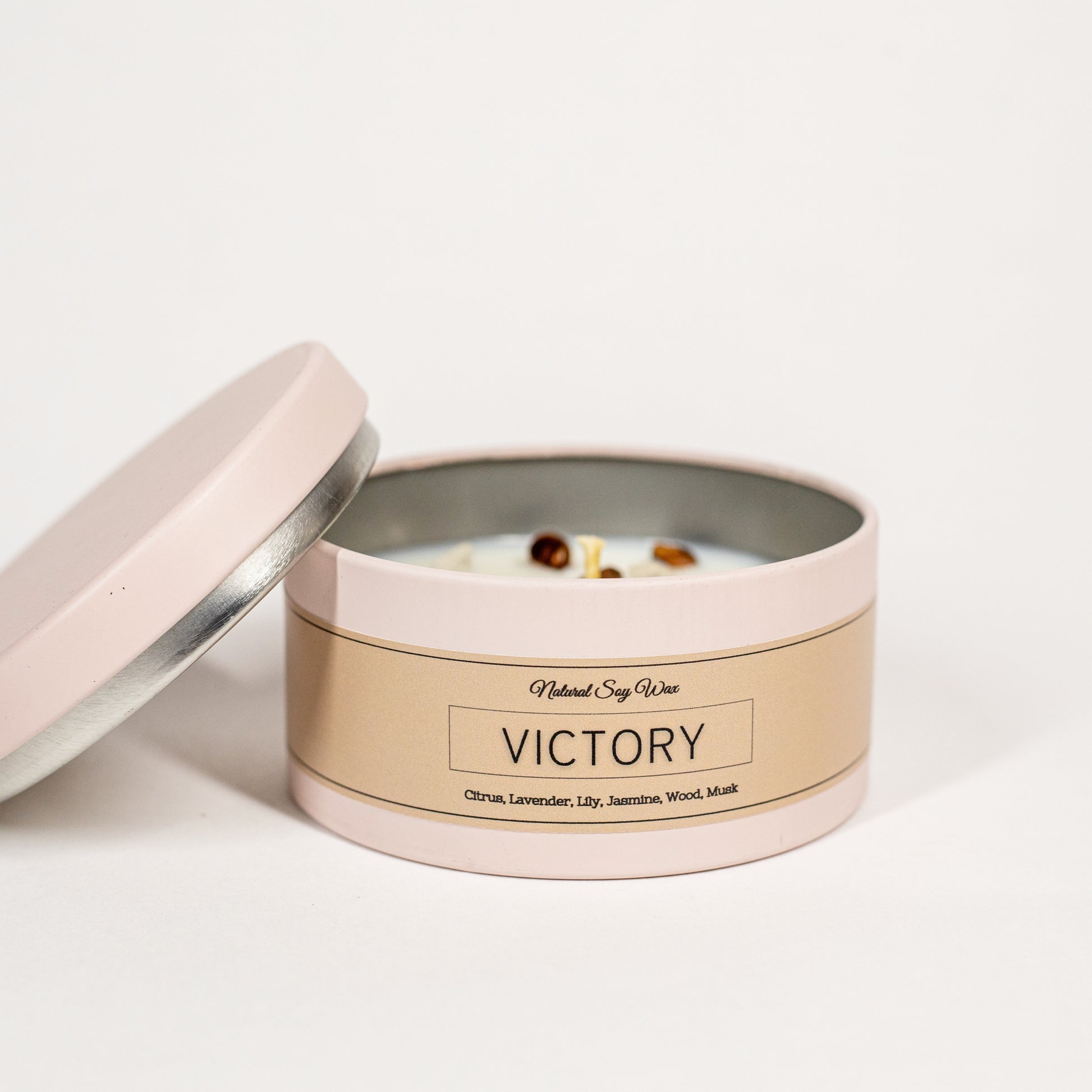 'Victory' Candle from 'Balance' Collection, Citrus with Flowers and Musk - Wonder Candles