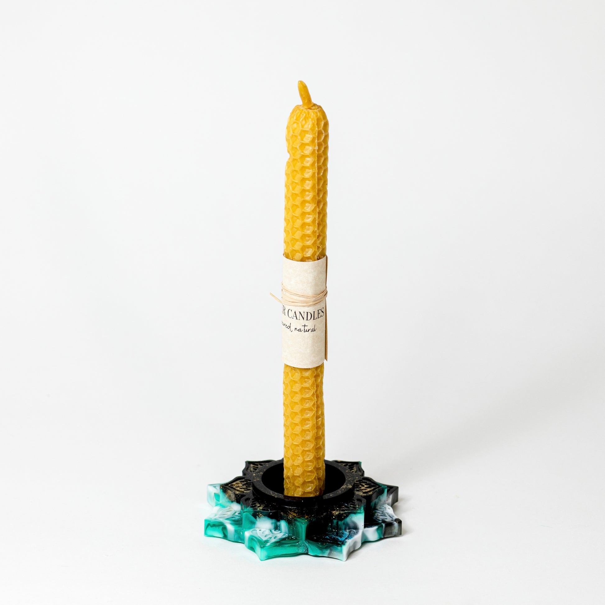 Russian Traditional Candles, Beeswax Lavender - Wonder Candles