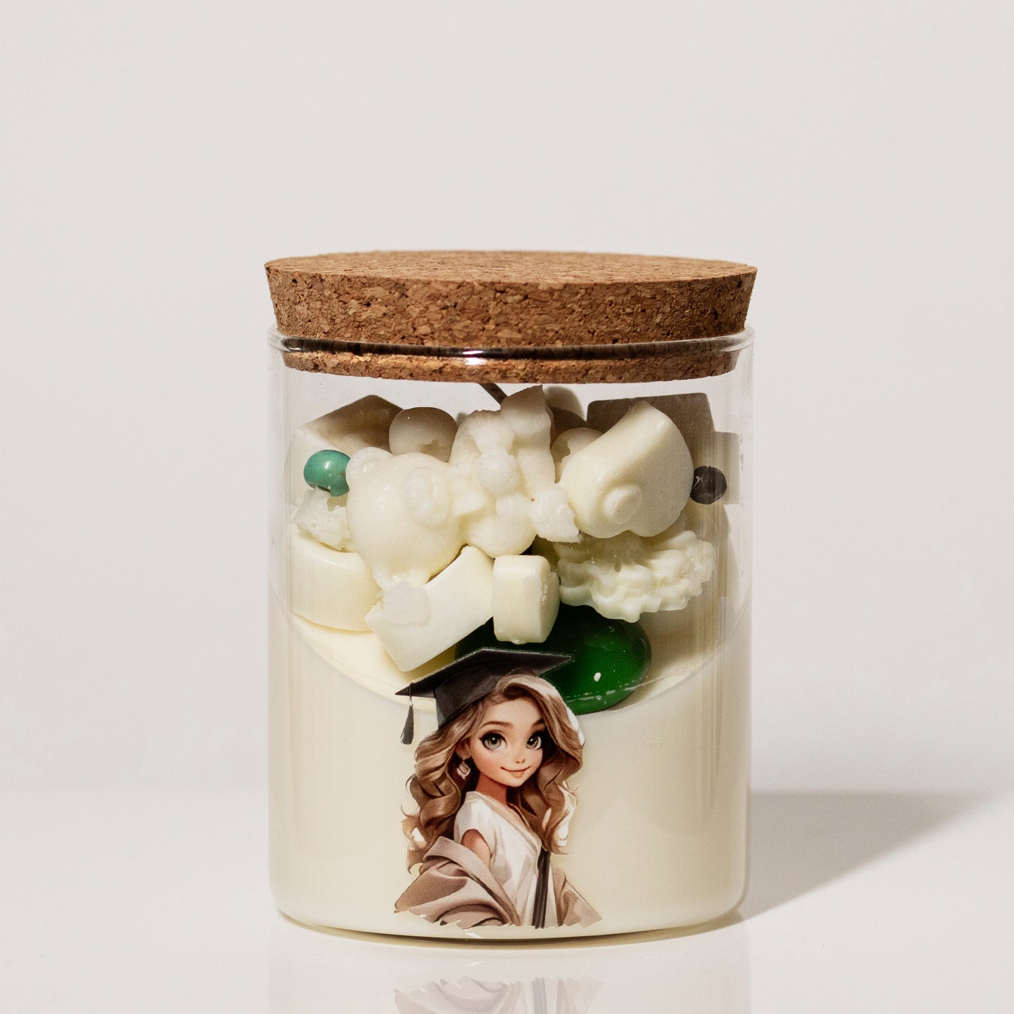 Grad Candle, Coconut - Wonder Candles