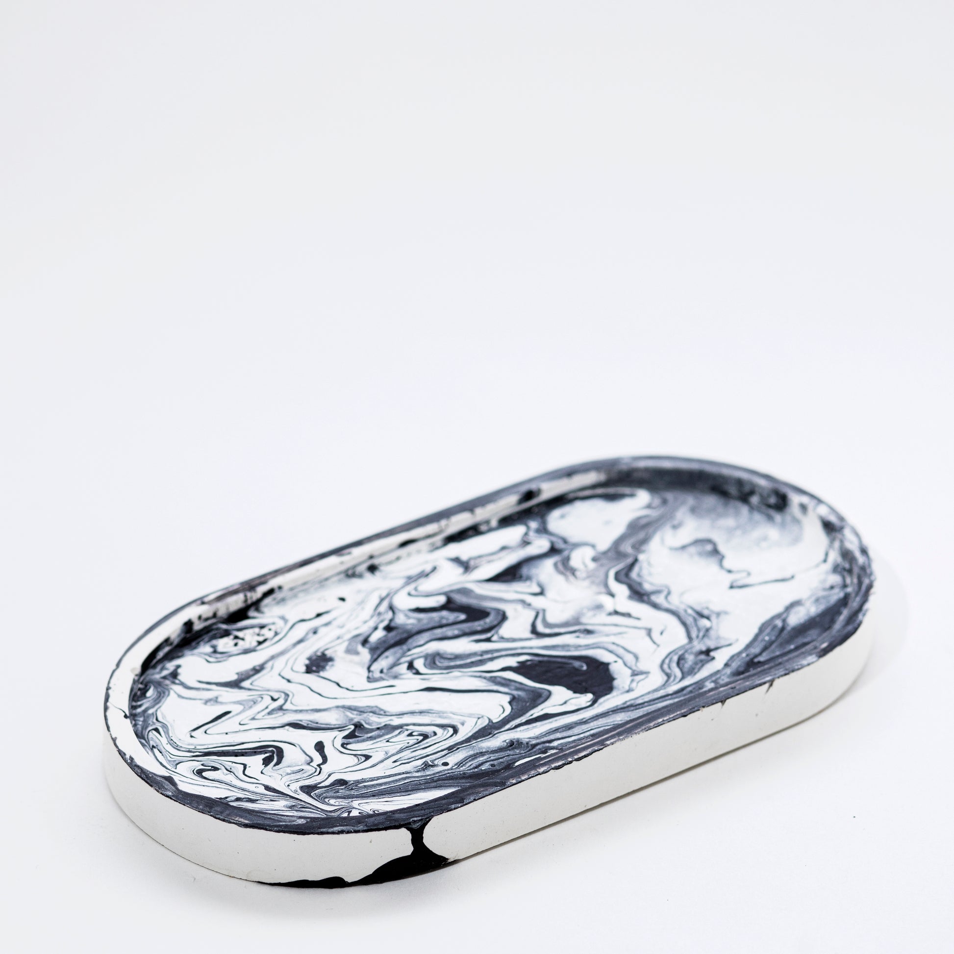 Candle Tray, Black and White - Wonder Candles