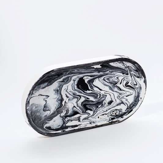 Candle Tray, Black and White - Wonder Candles