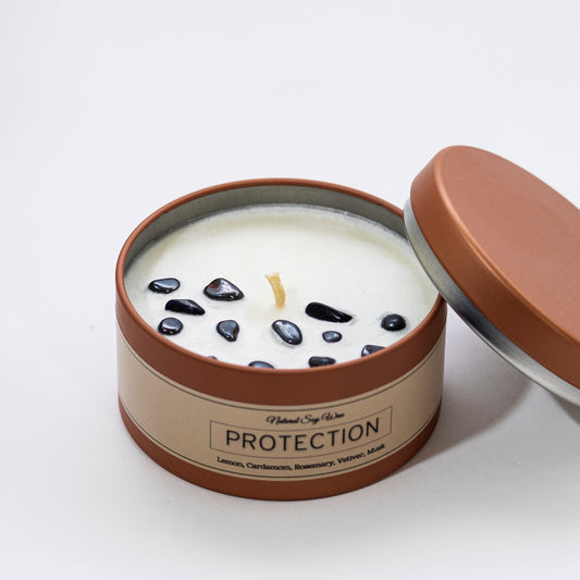'Protection' Candle from 'Balance' Collection, Citrus with Spice and Musk - Wonder Candles