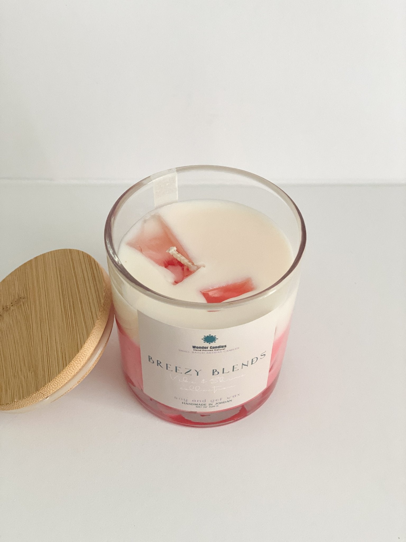 Cherry Pop Iced Candle, 320ml - Wonder Candles