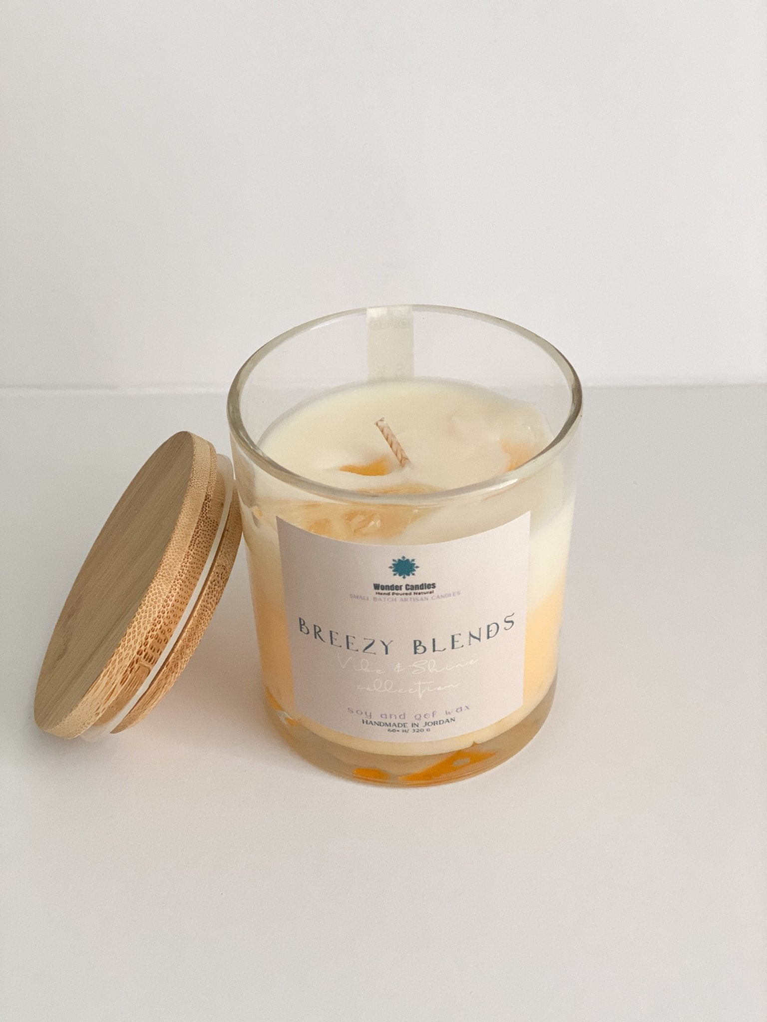 Coco Zest Iced Candle, 320ml - Wonder Candles