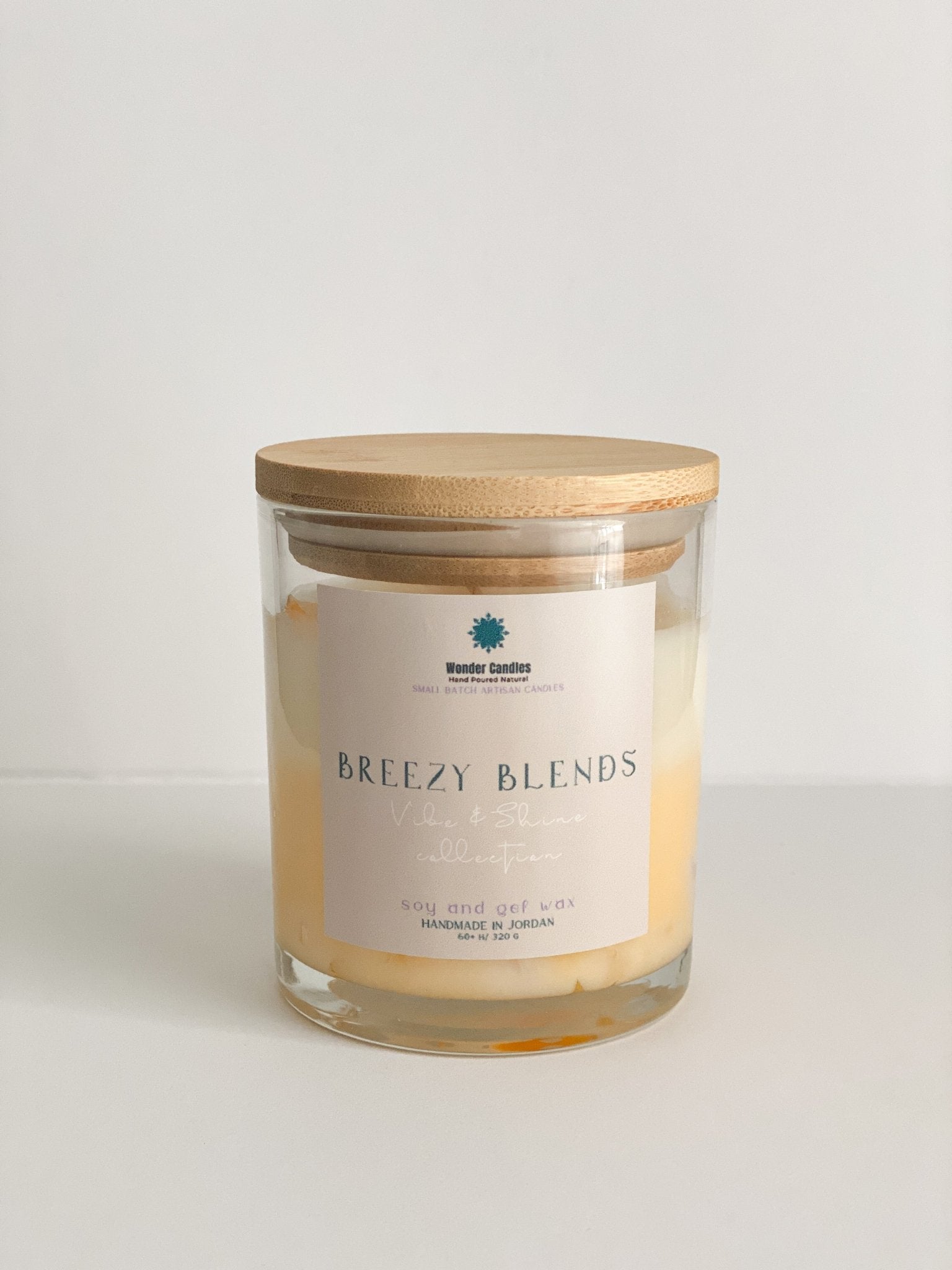 Coco Zest Iced Candle, 320ml - Wonder Candles