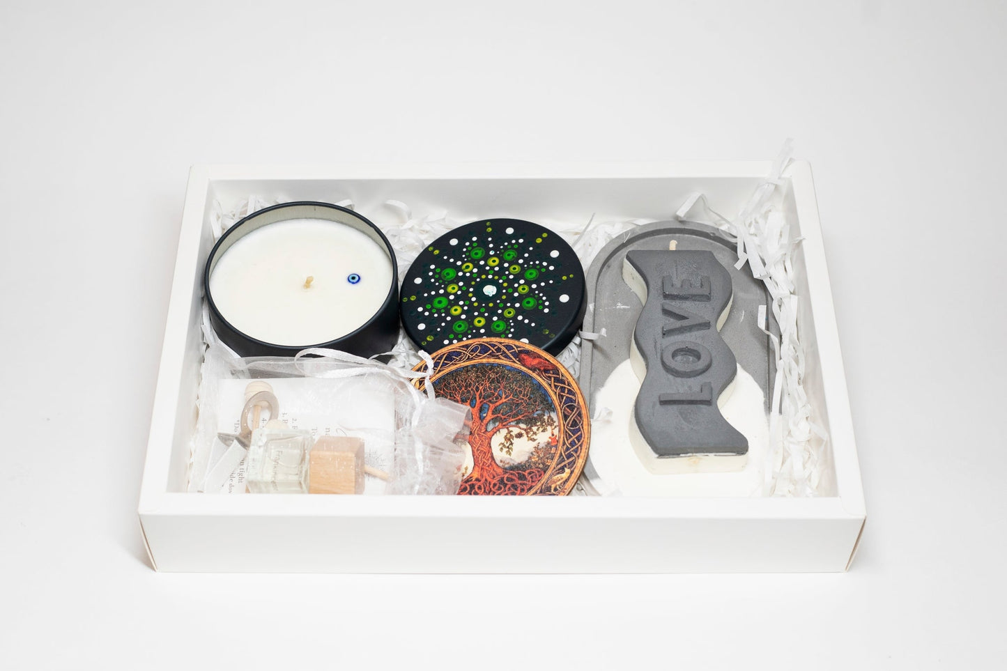 Gift Box with Candle and Car Perfume - Wonder Candles