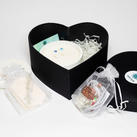 Gift Box with Candle and Car Perfume - Wonder Candles
