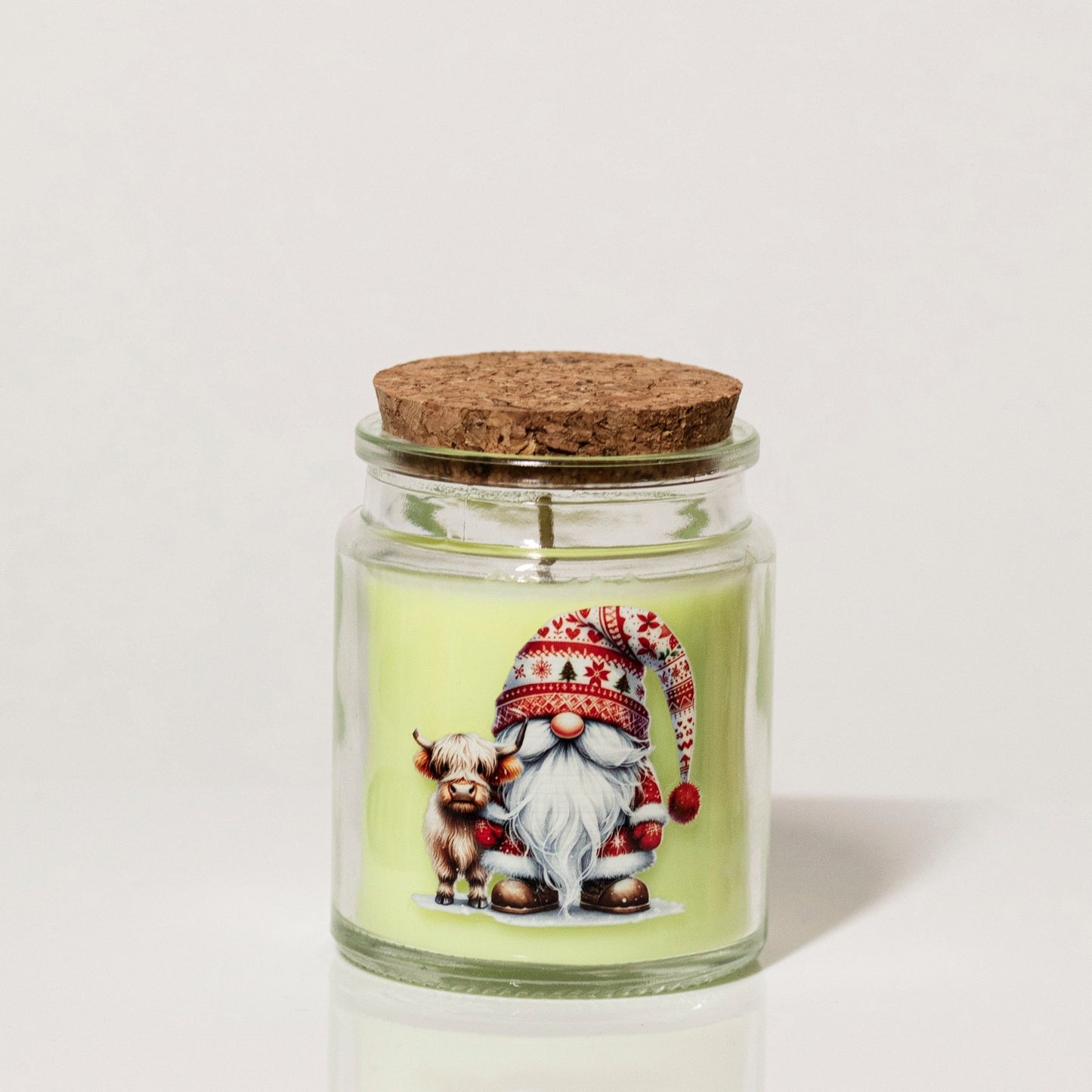 Gnome Candle, Glowing in the dark, XMas Cheer - Wonder Candles