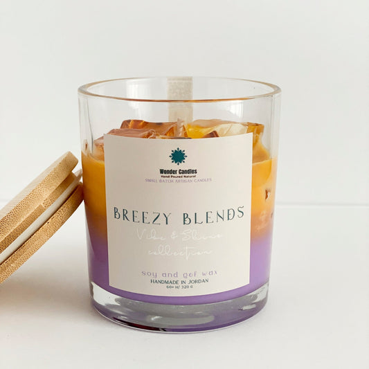 Iced Mango Blueberry Shake Candle, 320ml - Wonder Candles