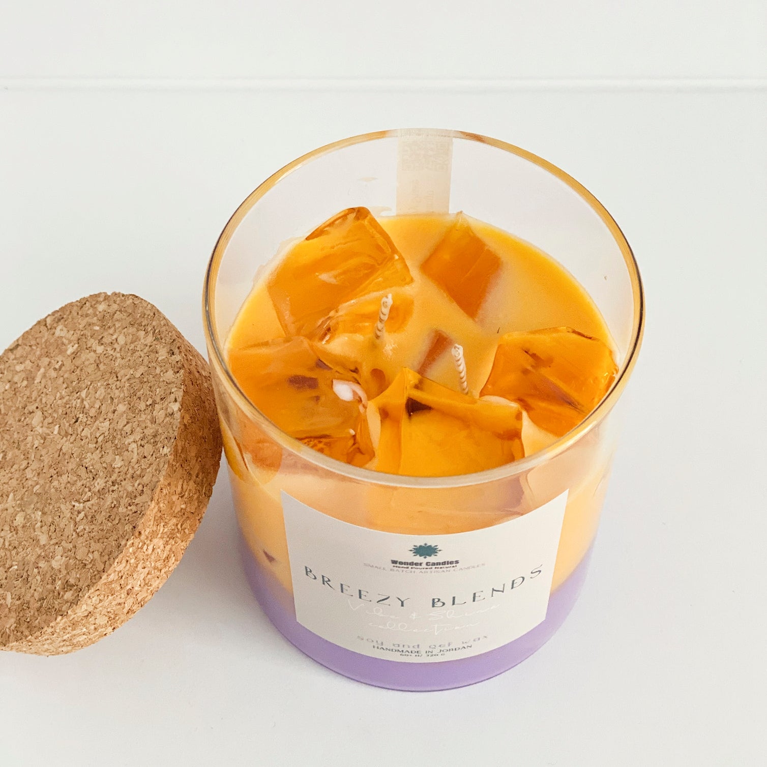 Iced Mango Blueberry Shake Candle, 490ml - Wonder Candles