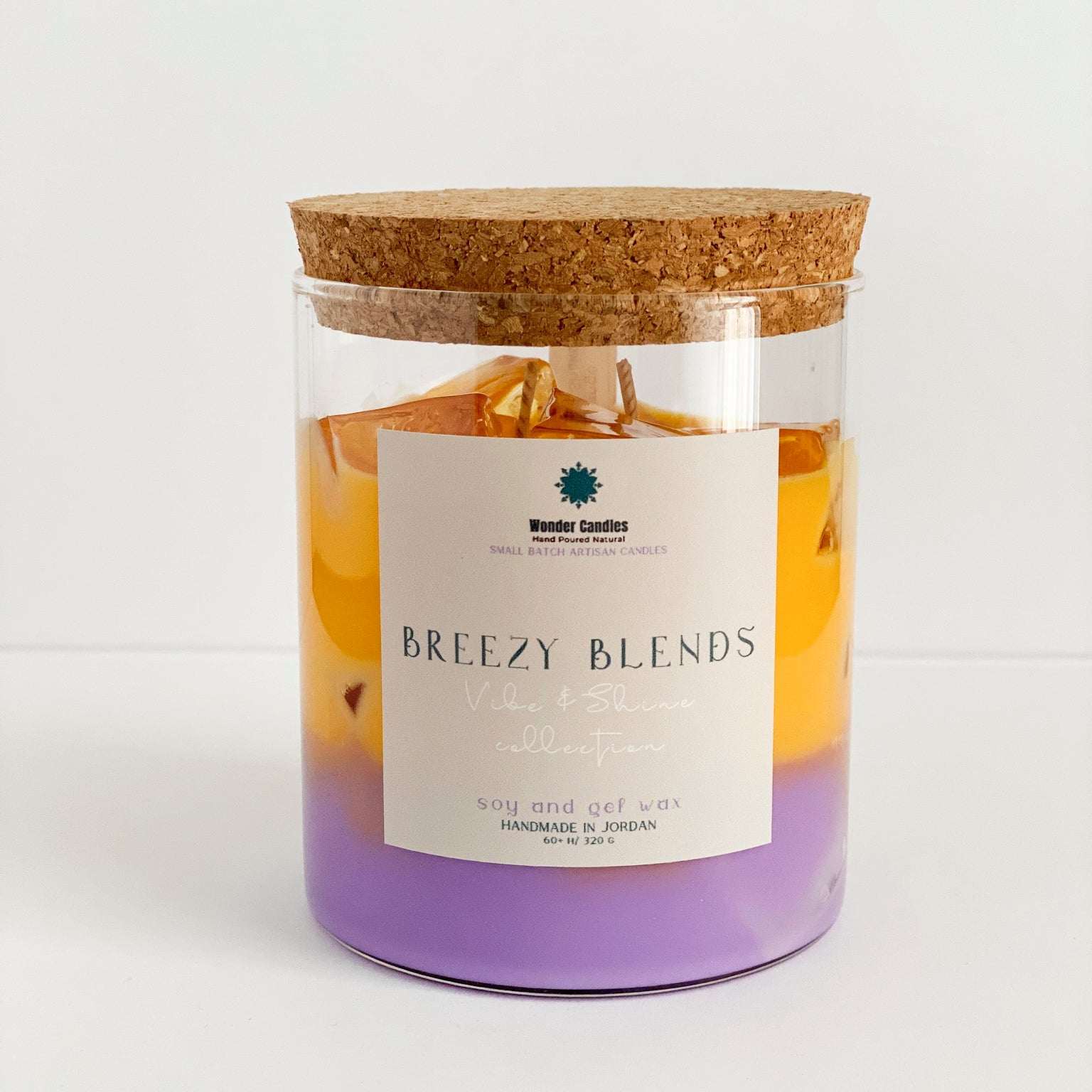 Iced Mango Blueberry Shake Candle, 490ml - Wonder Candles