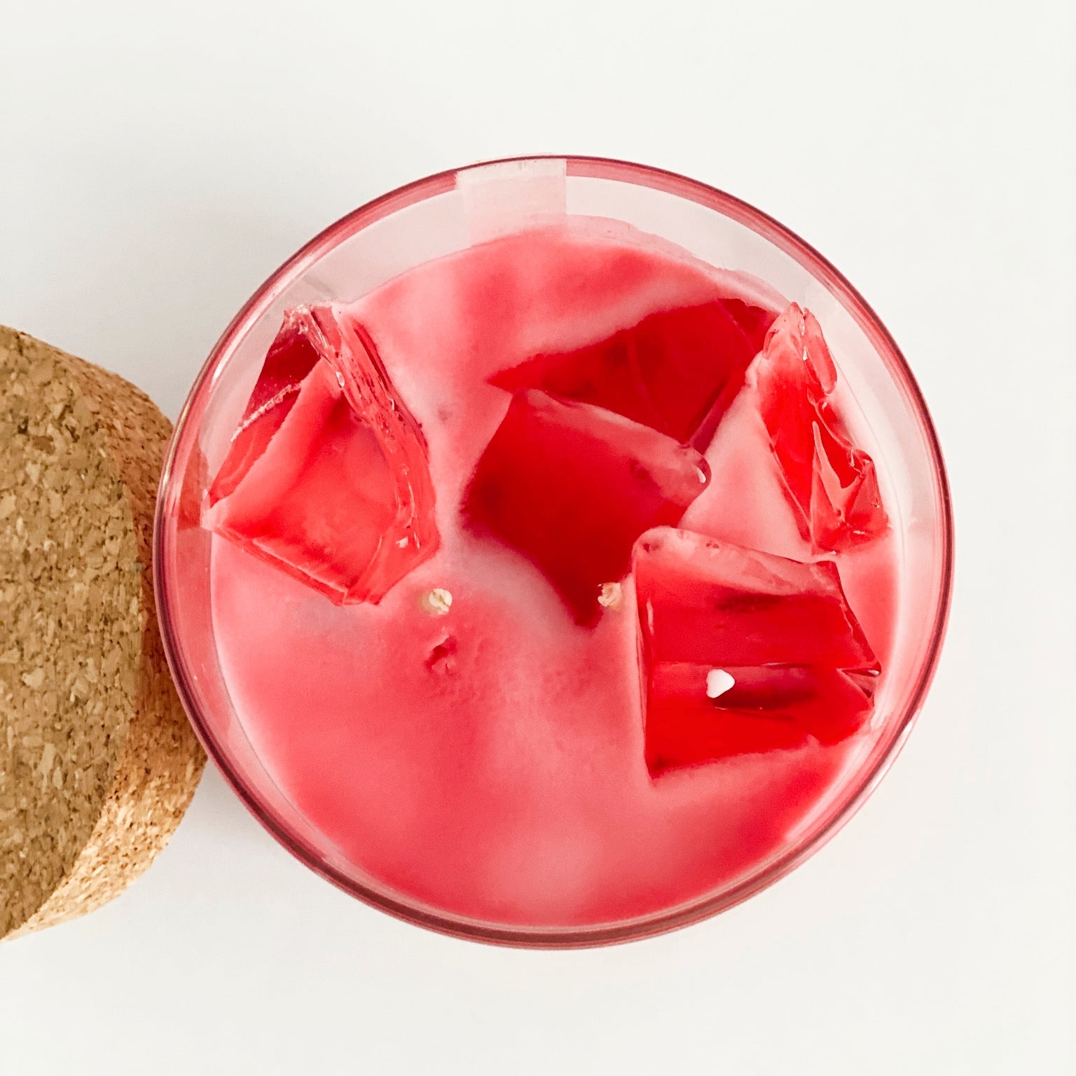 Iced Strawberry Shake Candle, 490ml - Wonder Candles