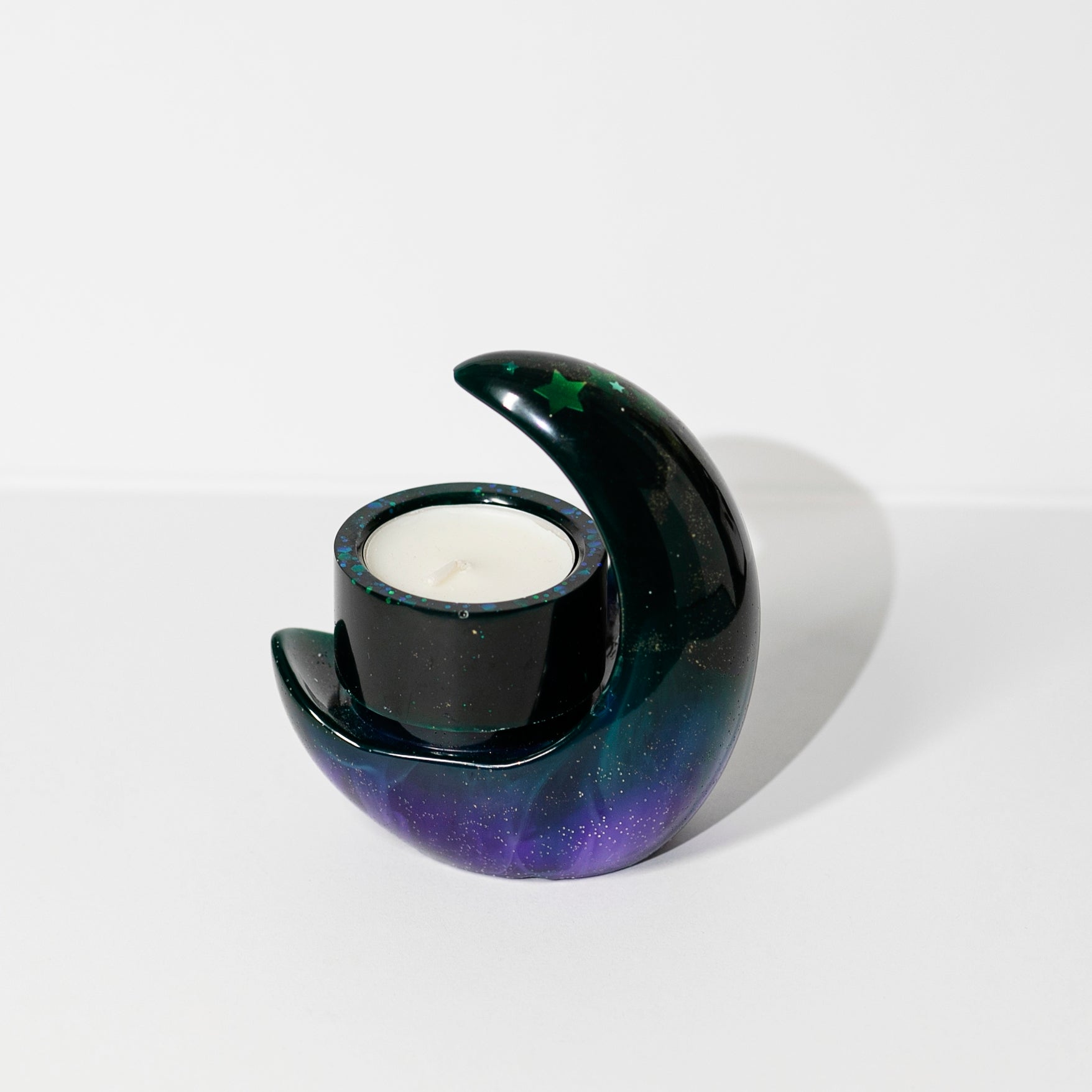 Moon Tea light Holder 2 - piece Set - Wonder Candles