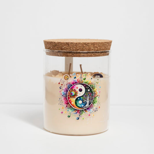 ‘Peace’ Collection Candle in Big Jar, 100%Arabica, 380ml - Wonder Candles