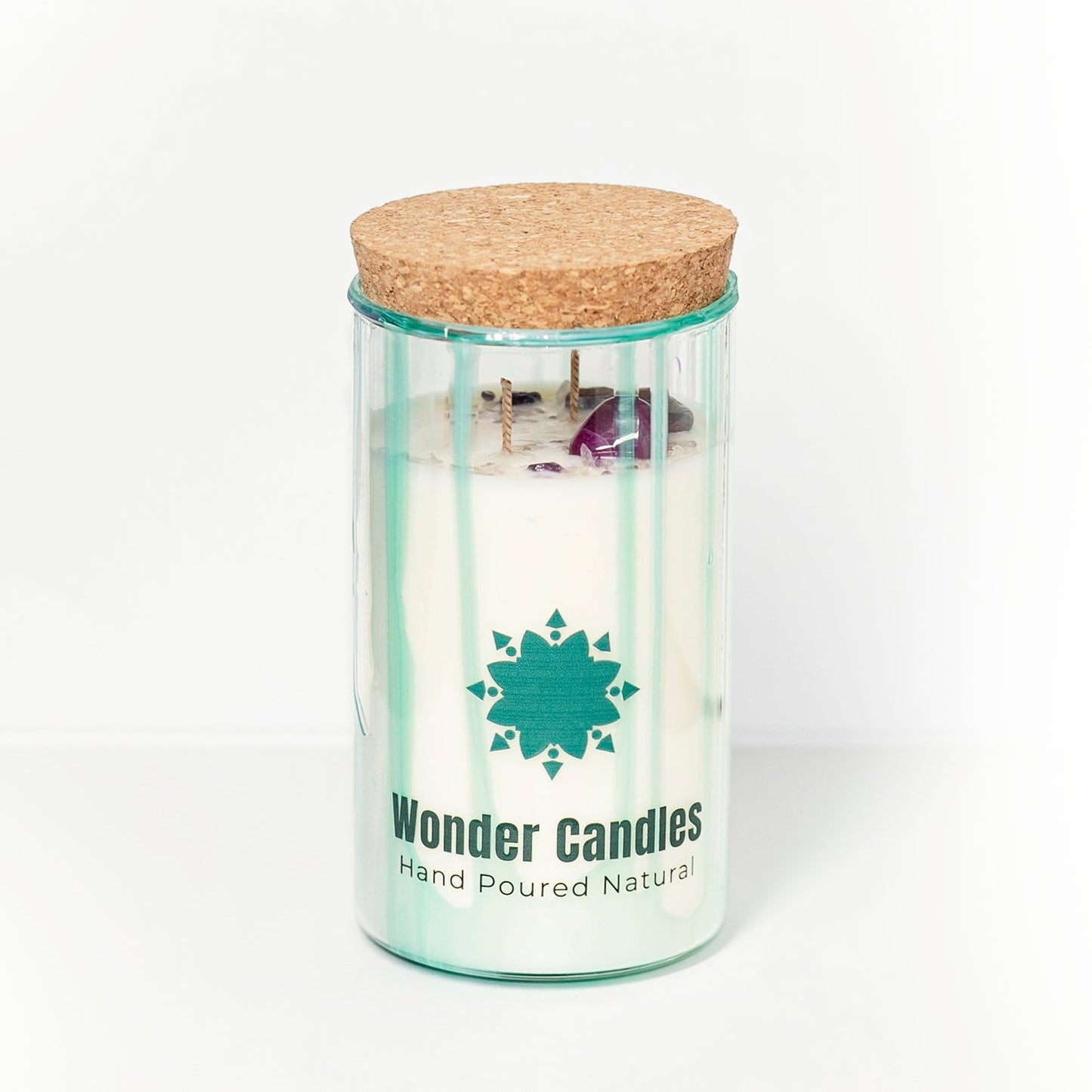 Signature Candle in Artisan Jar, Roses, 750ml - Wonder Candles