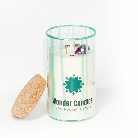 Signature Candle in Artisan Jar, Roses, 750ml - Wonder Candles