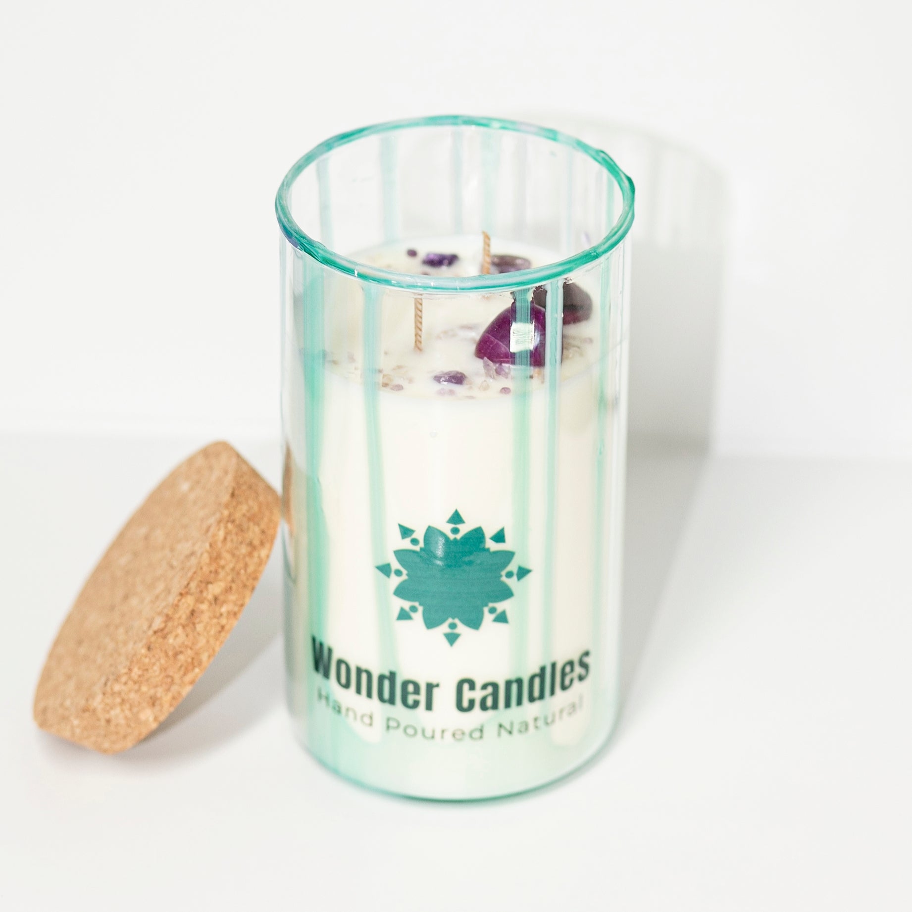 Signature Candle in Artisan Jar, Roses, 750ml - Wonder Candles