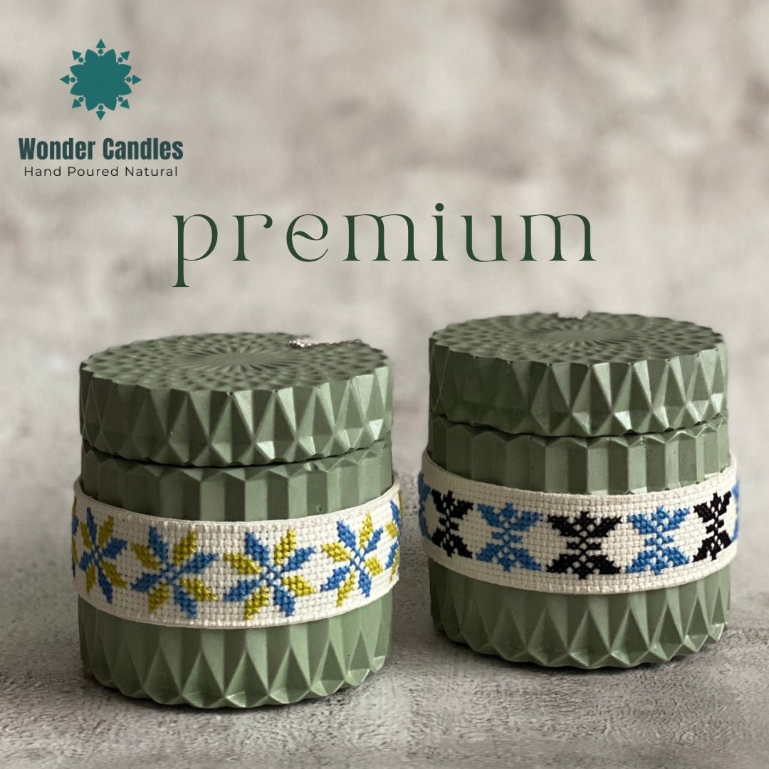 Artisan Candles made in Jordan - Wonder Candles