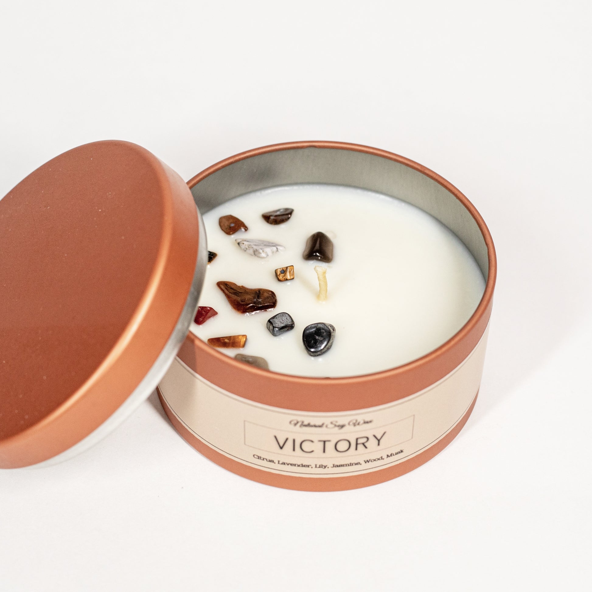 'Victory' Candle from 'Balance' Collection, Citrus with Flowers and Musk - Wonder Candles