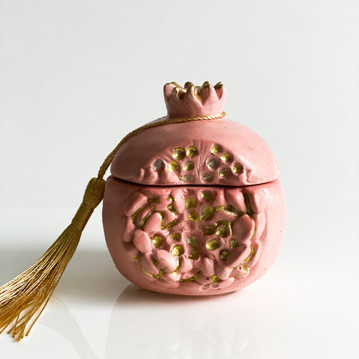 Pomegranate Candle in Stone, Pomegranate - Wonder Candles