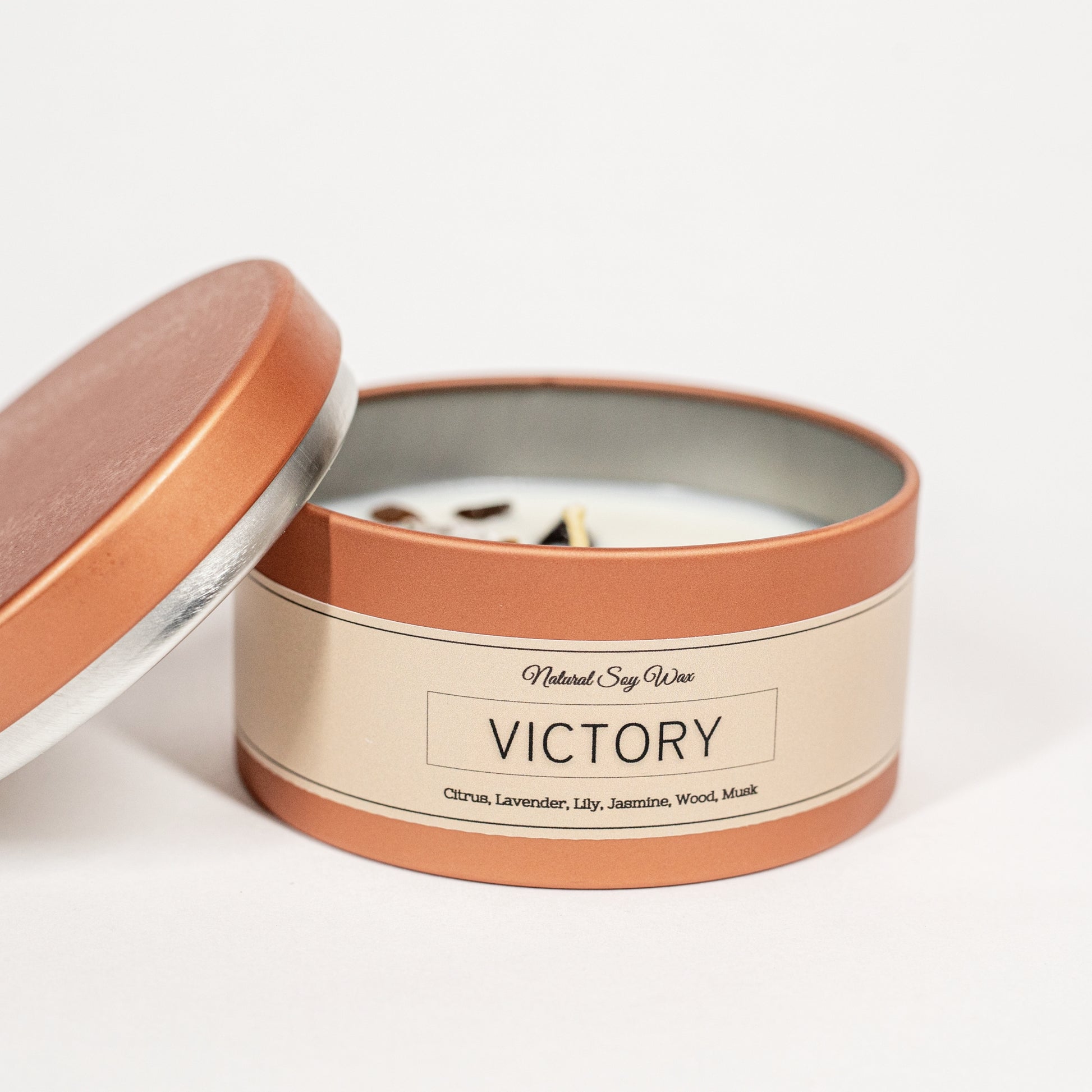 'Victory' Candle from 'Balance' Collection, Citrus with Flowers and Musk - Wonder Candles