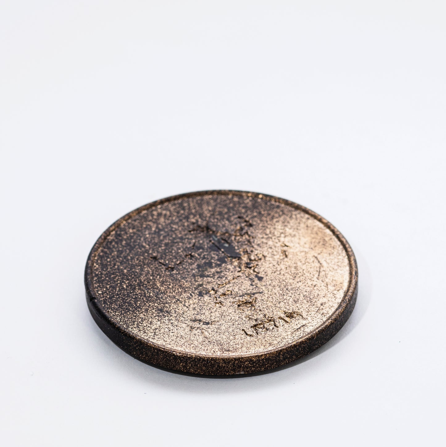 Stone Coaster, Horoscope, Black with Gold