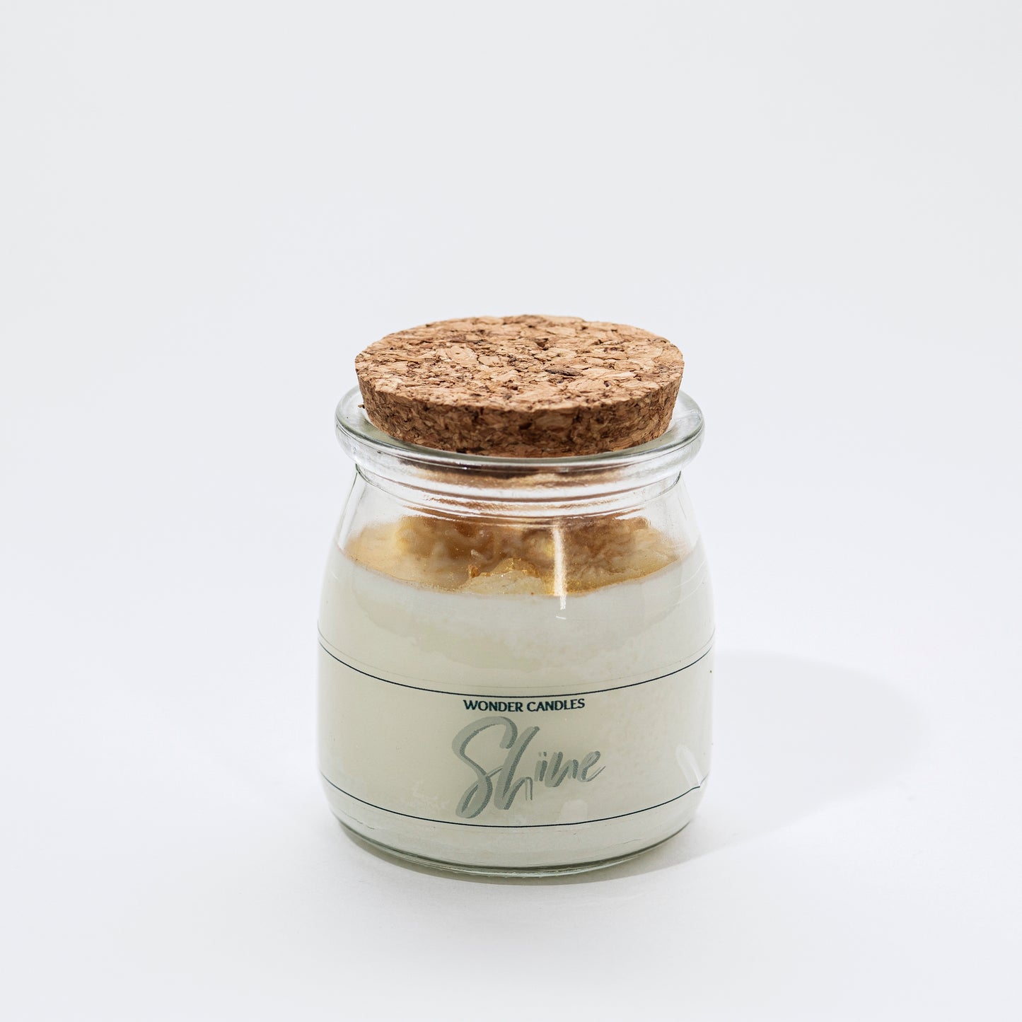 ‘Shine’ Candle in Small Jar, Vanilla - Wonder Candles