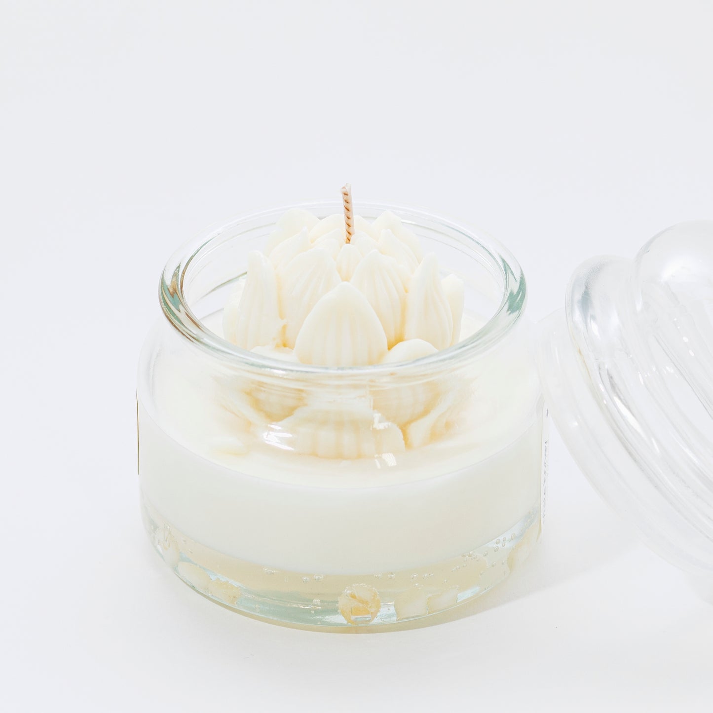 Serenity Candle, White Stone, White Honey with Amber - Wonder Candles