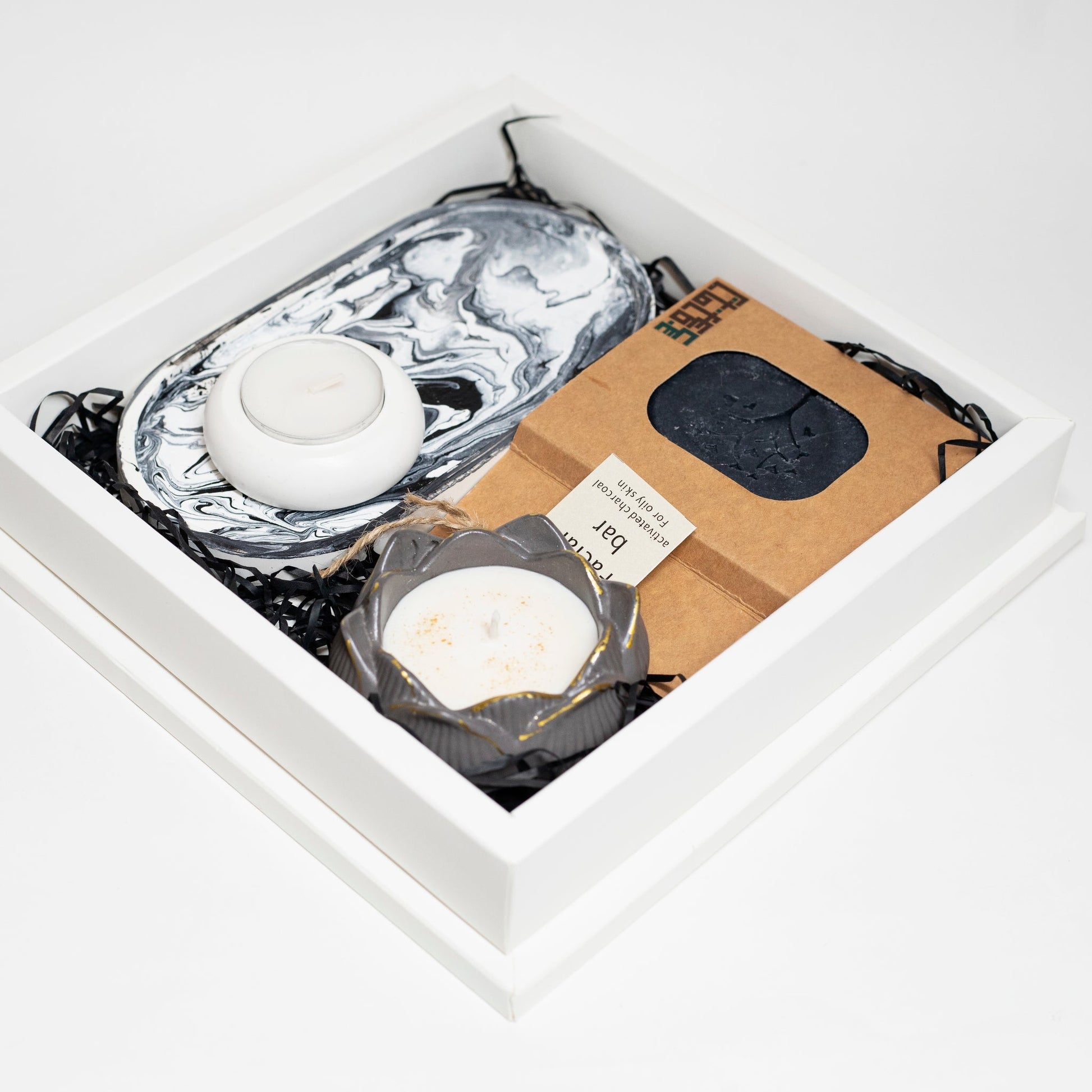 Gift Box with Candles and Soaps - Wonder Candles
