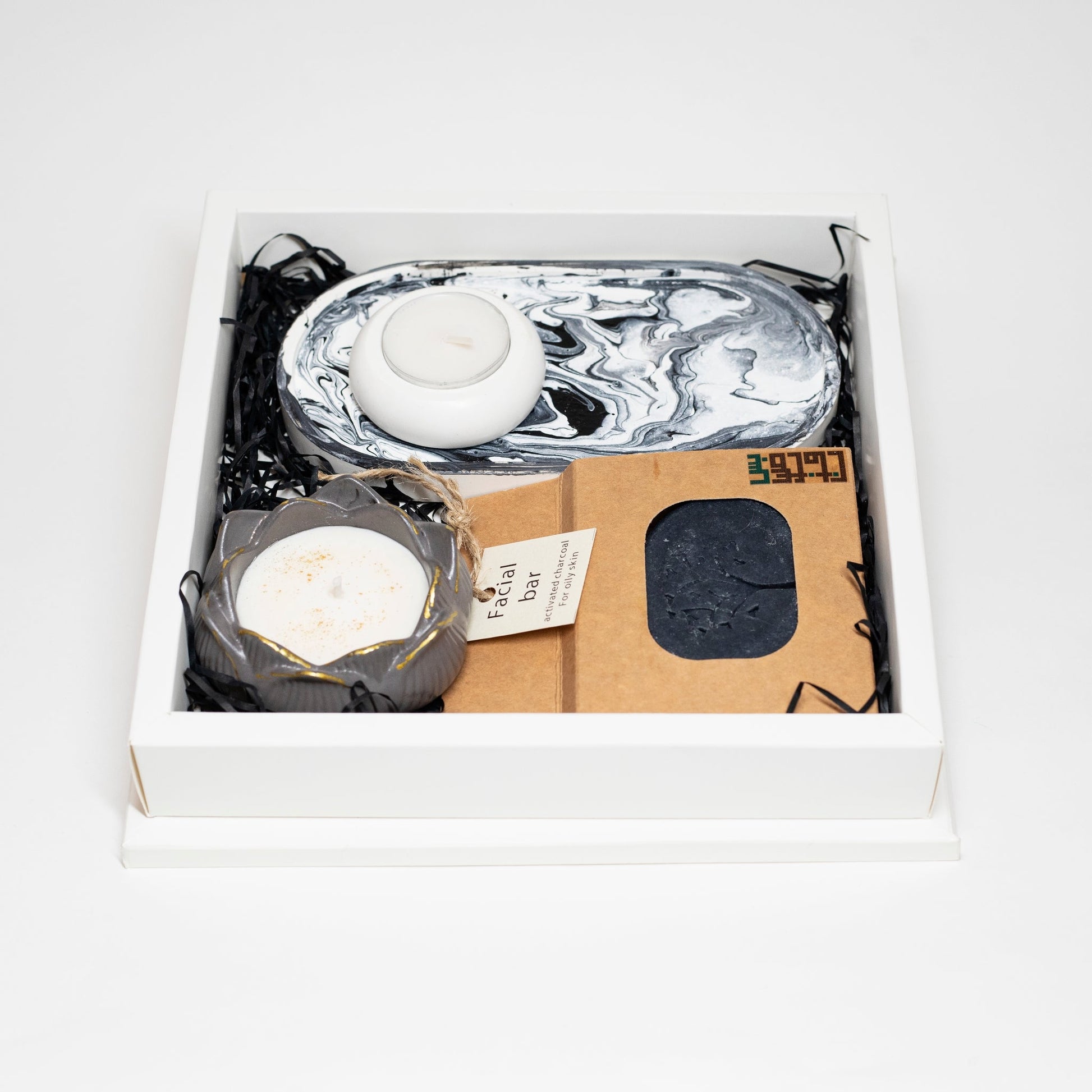 Gift Box with Candles and Soaps - Wonder Candles