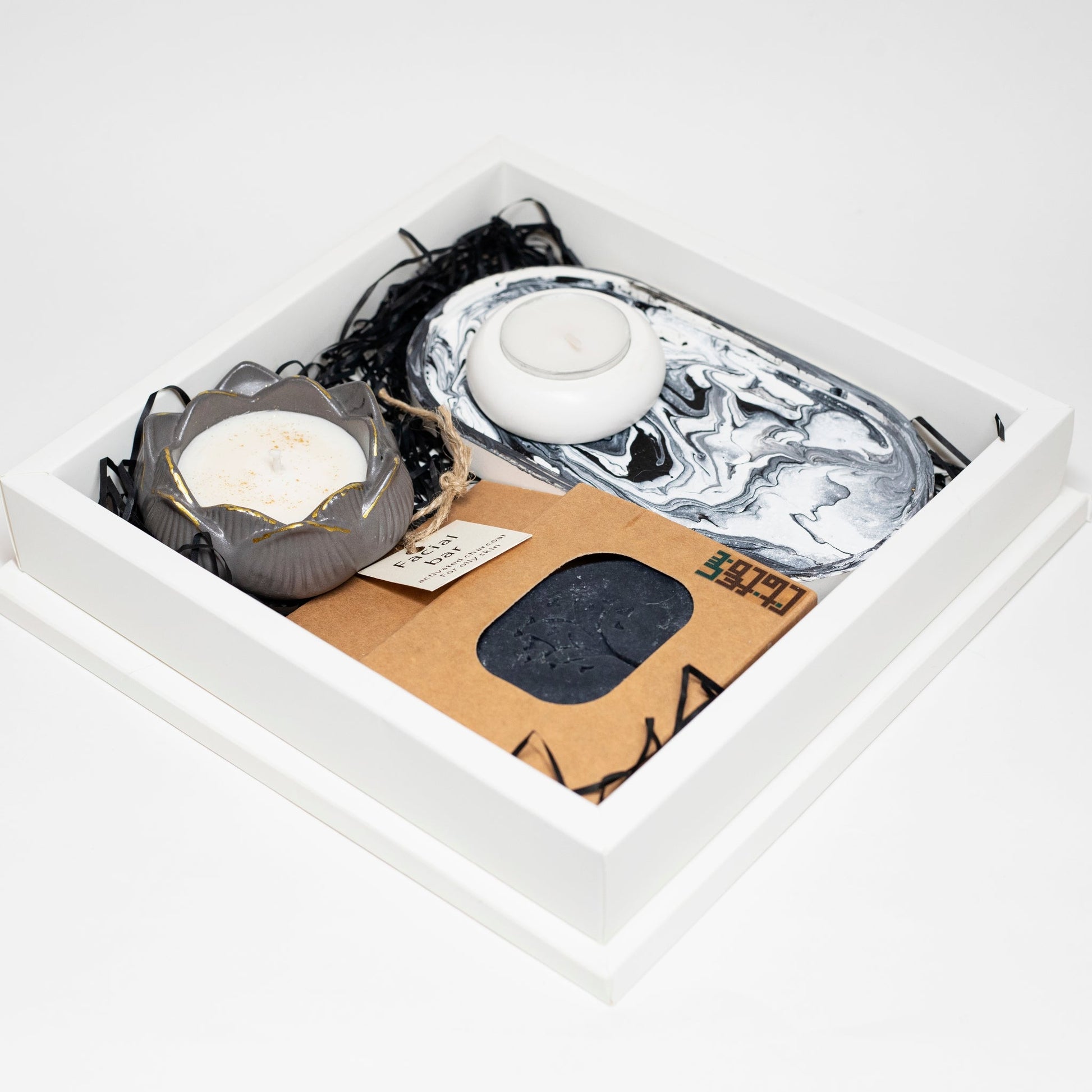 Gift Box with Candles and Soaps - Wonder Candles