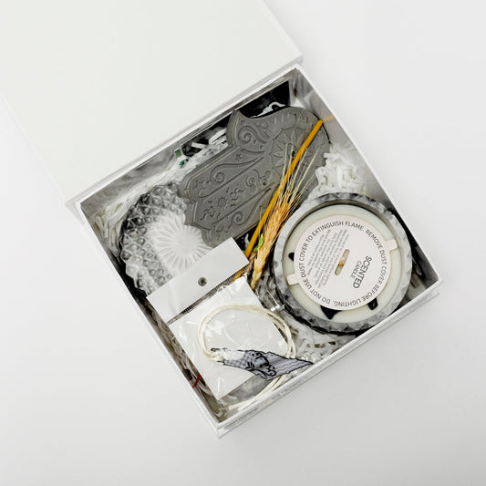 Gift Box with Stone Products - Wonder Candles