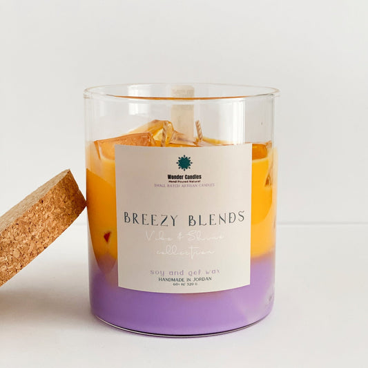 Iced Mango Blueberry Shake Candle, 490ml - Wonder Candles