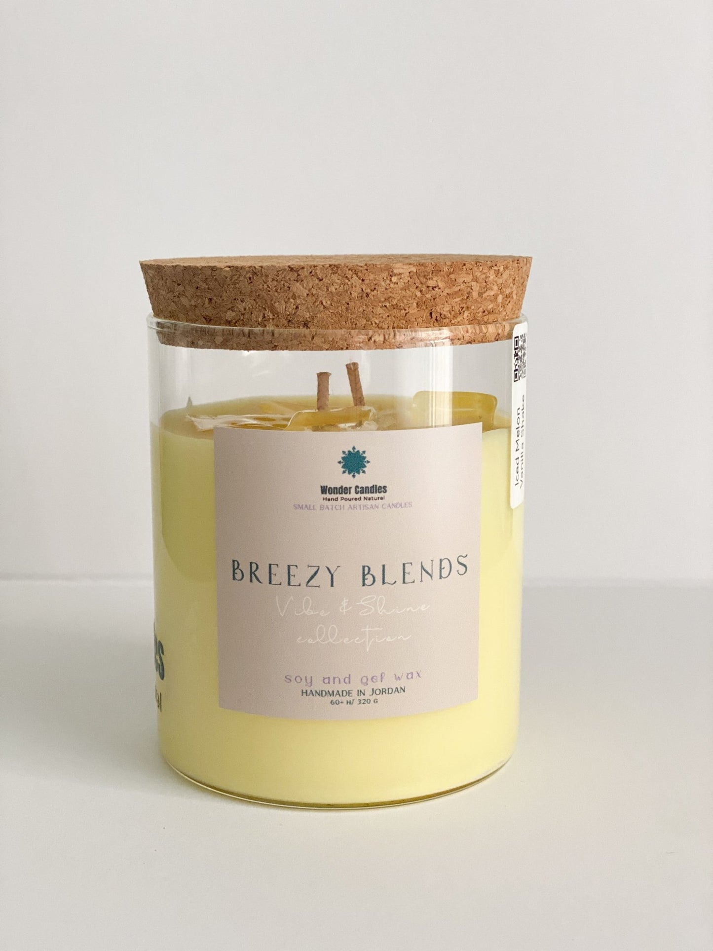 Iced Melon Shake Candle, 490ml - Wonder Candles