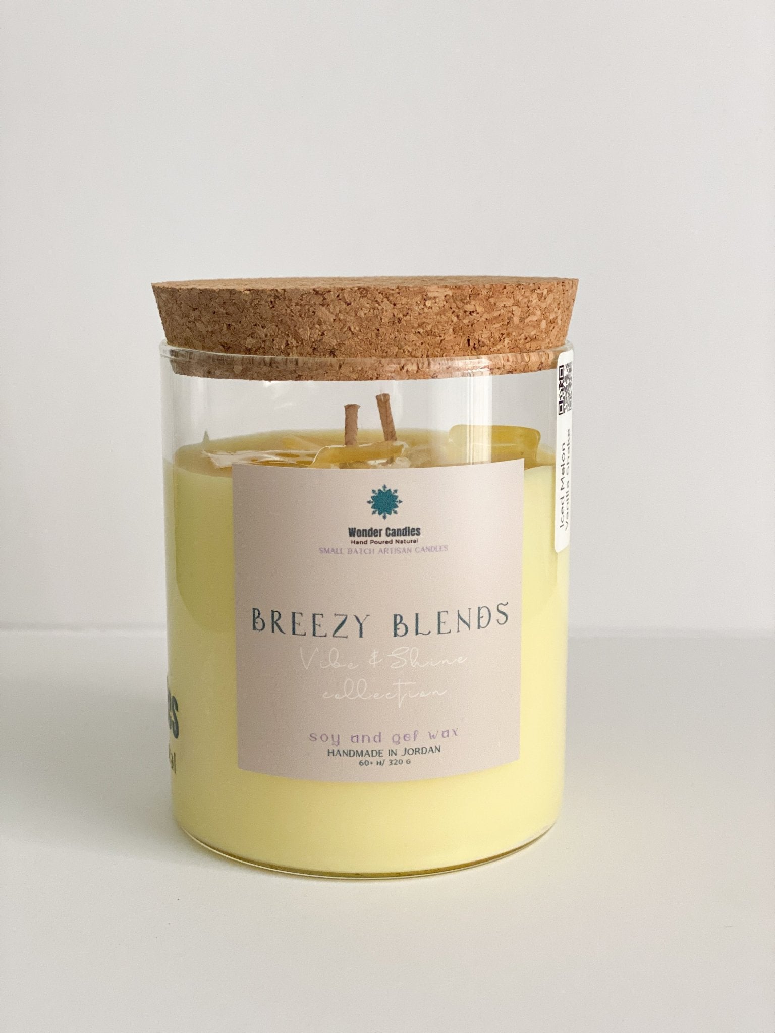 Iced Melon Shake Candle, 490ml - Wonder Candles