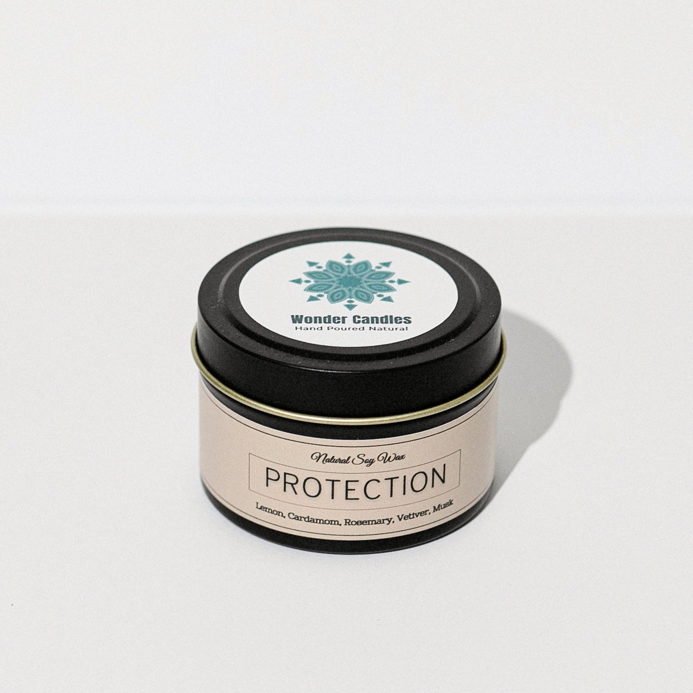 'Protection' Candle from 'Balance' Collection, Citrus with Spice and Musk, 130ml - Wonder Candles