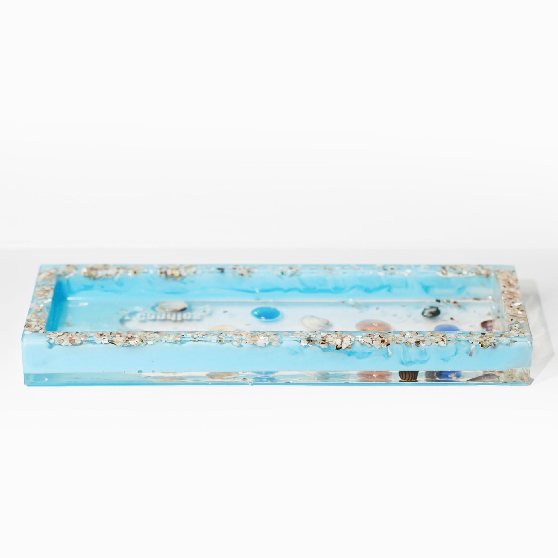 Resin Tray + 2 Lotus Candles Set - Wonder Candles
