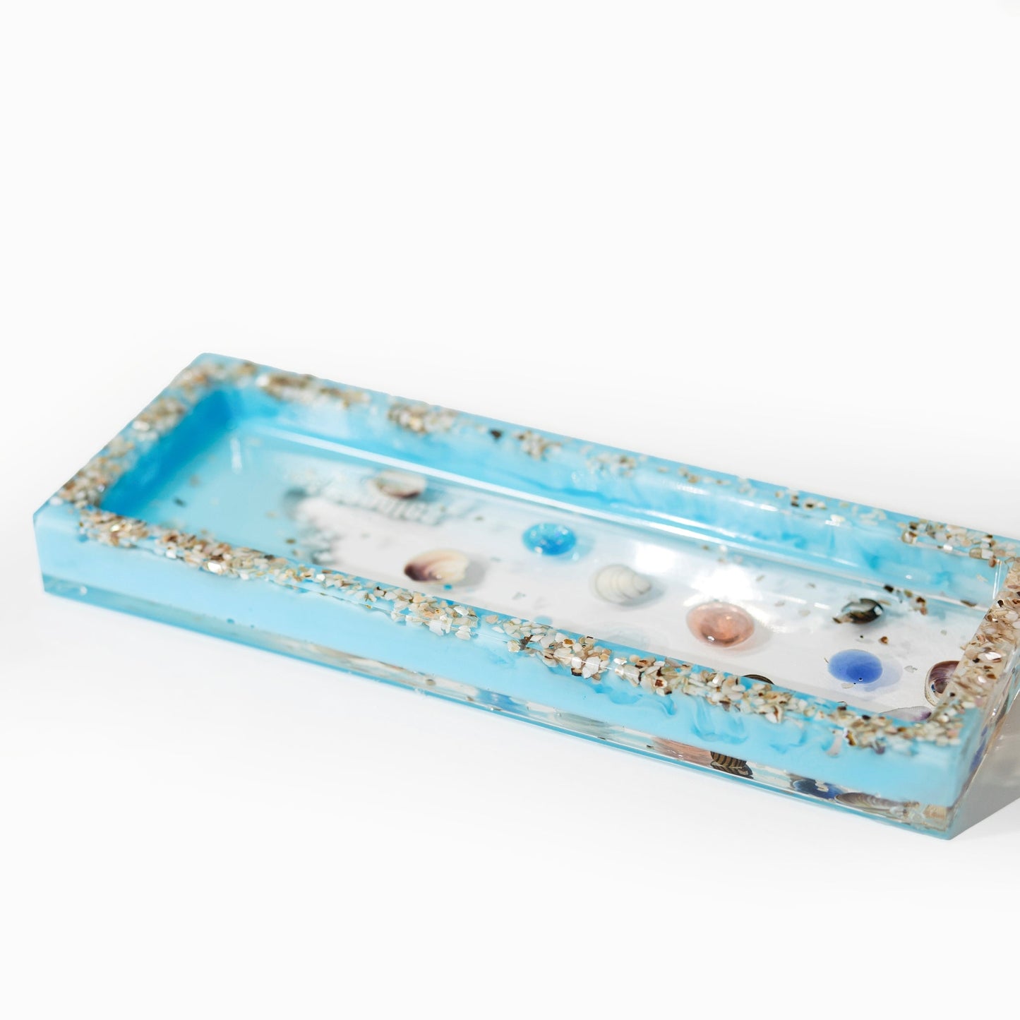 Resin Tray + 2 Lotus Candles Set - Wonder Candles