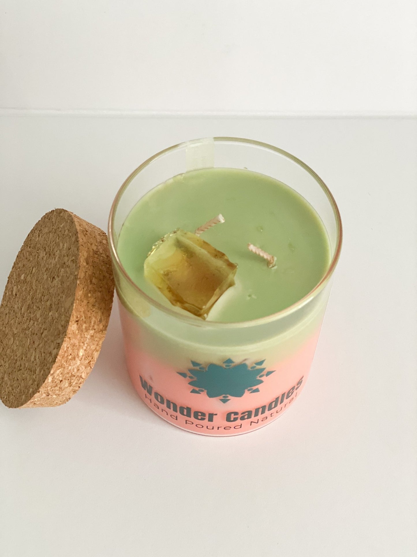 Watermelon Matcha Iced Candle, 490ml - Wonder Candles