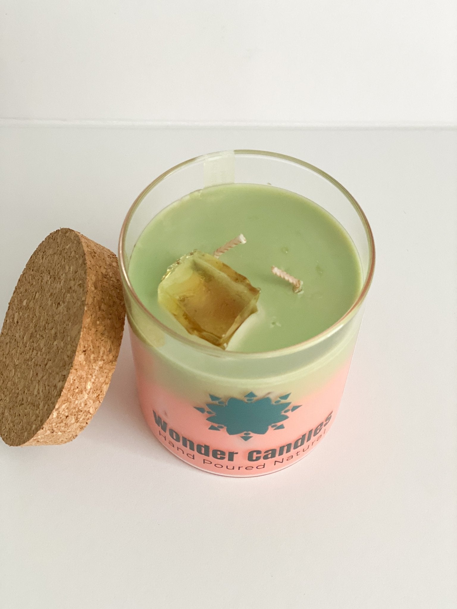 Watermelon Matcha Iced Candle, 490ml - Wonder Candles