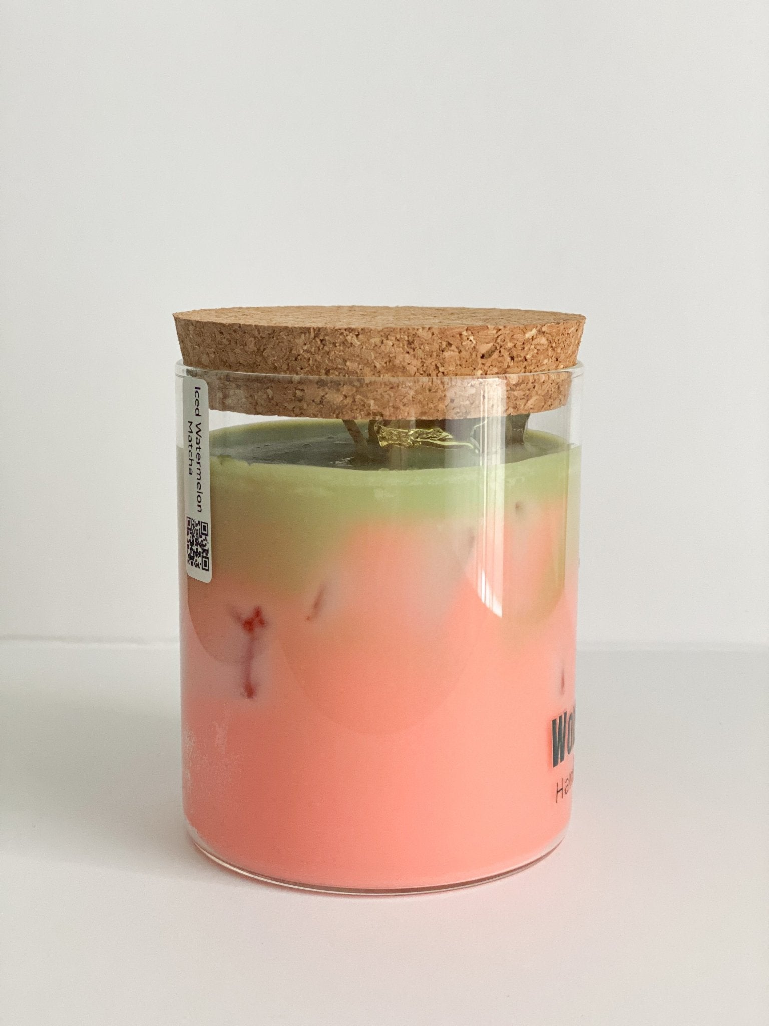 Watermelon Matcha Iced Candle, 490ml - Wonder Candles