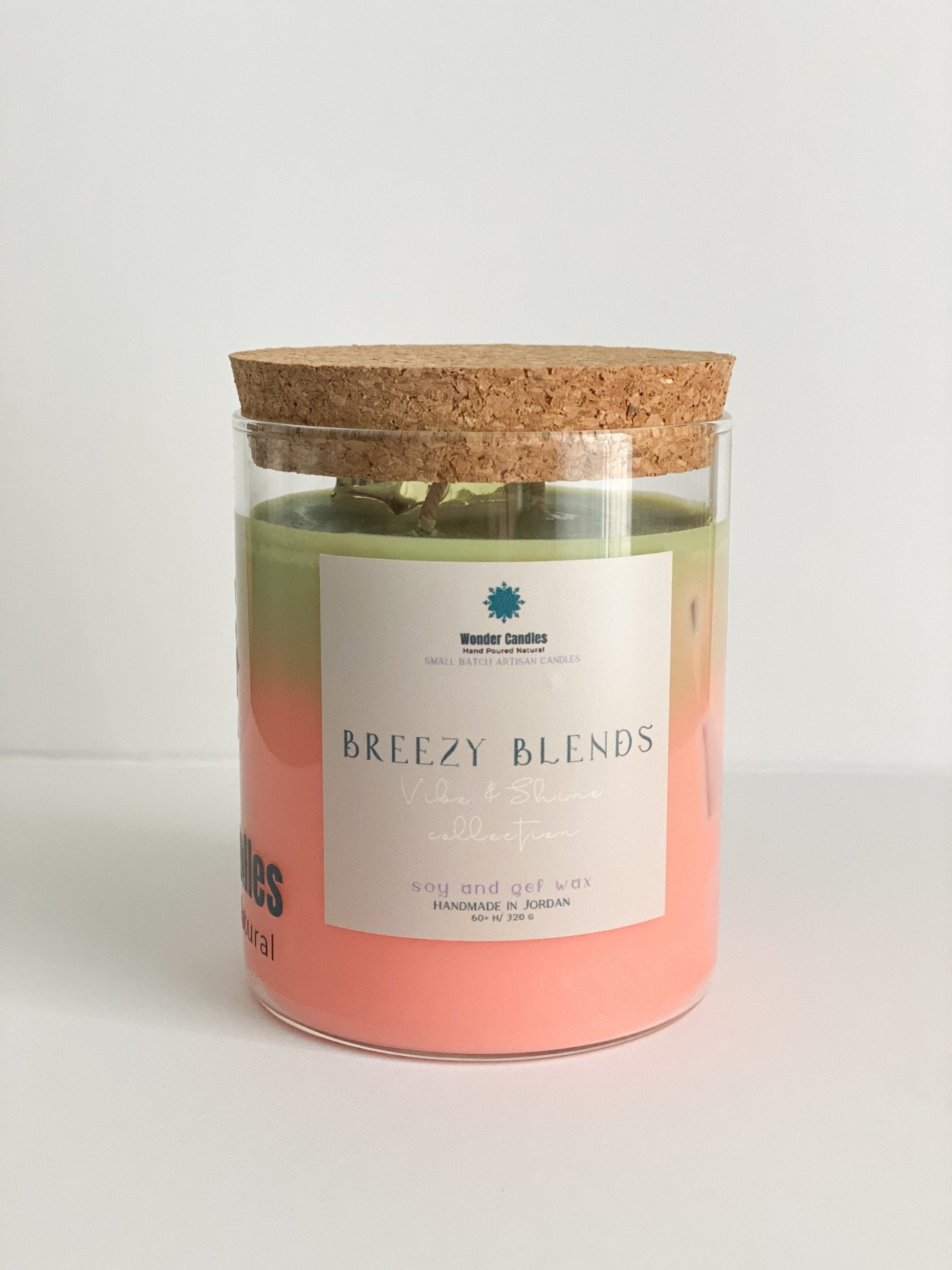 Watermelon Matcha Iced Candle, 490ml - Wonder Candles
