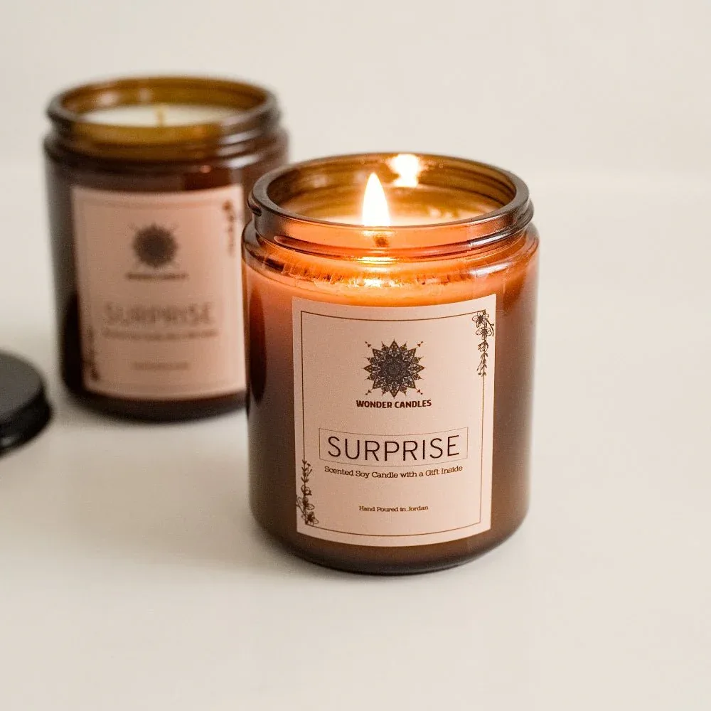 SURPRISE Candle with Ring, 200ml