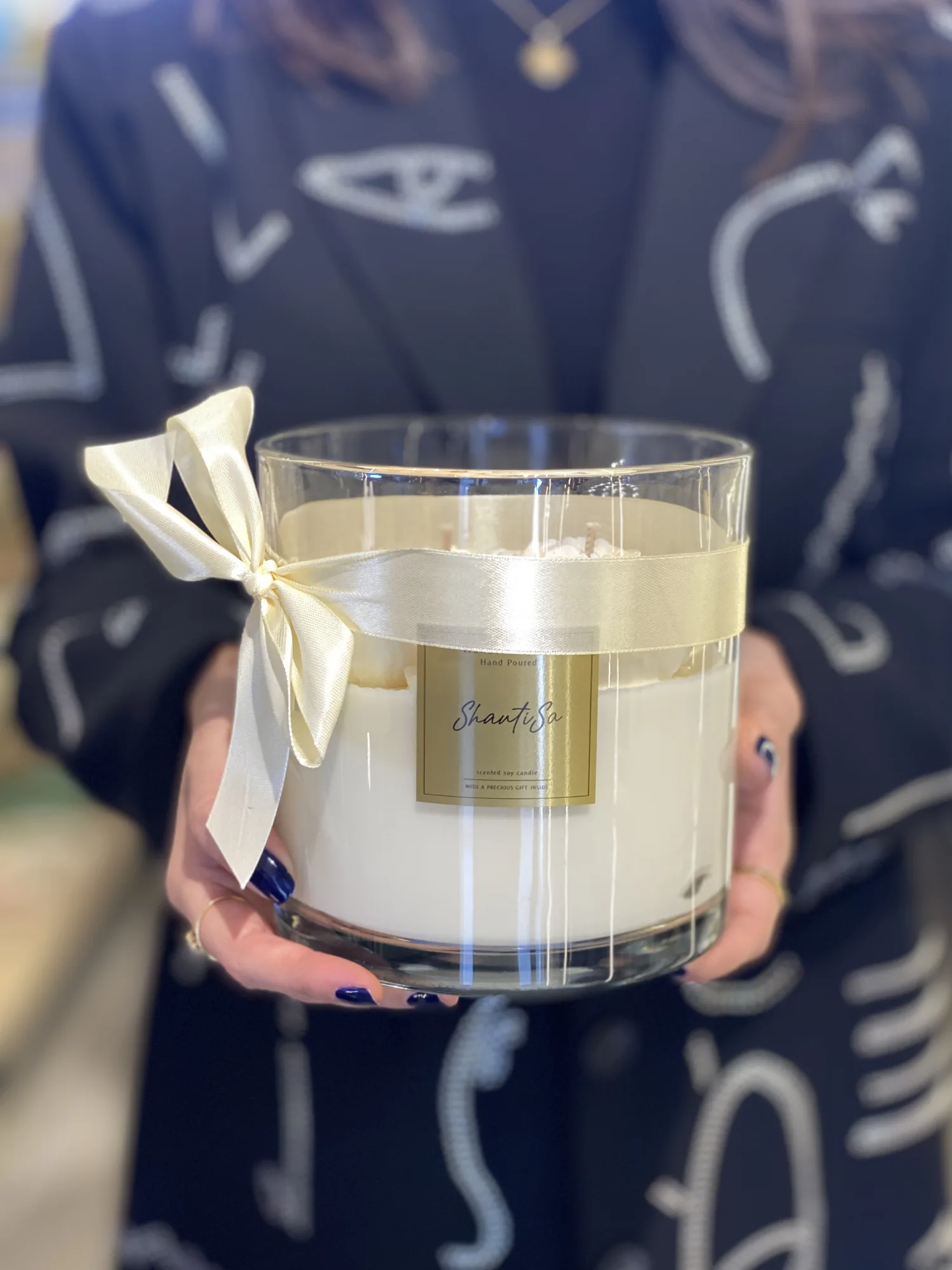 ShantiSa Floral Grande Candle, 1800ml