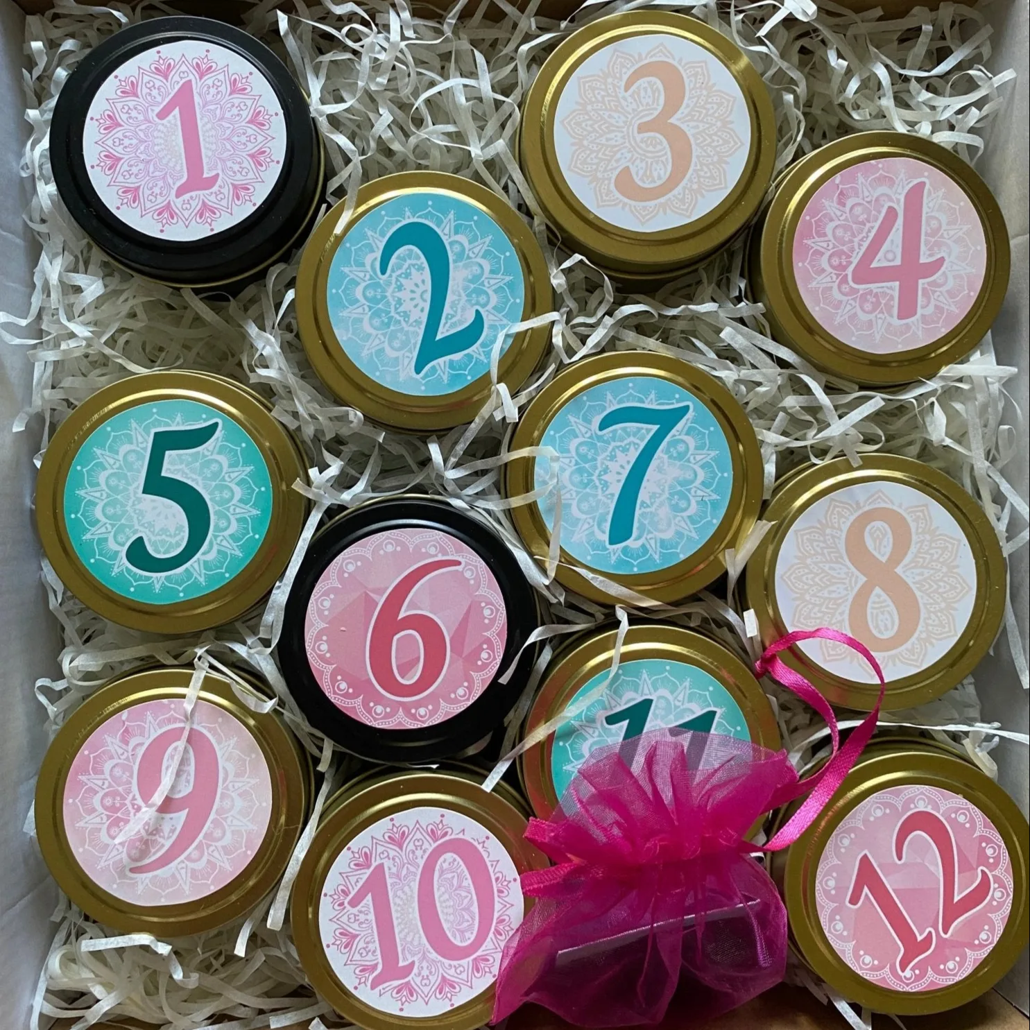 12 Days of Healing Candle Box