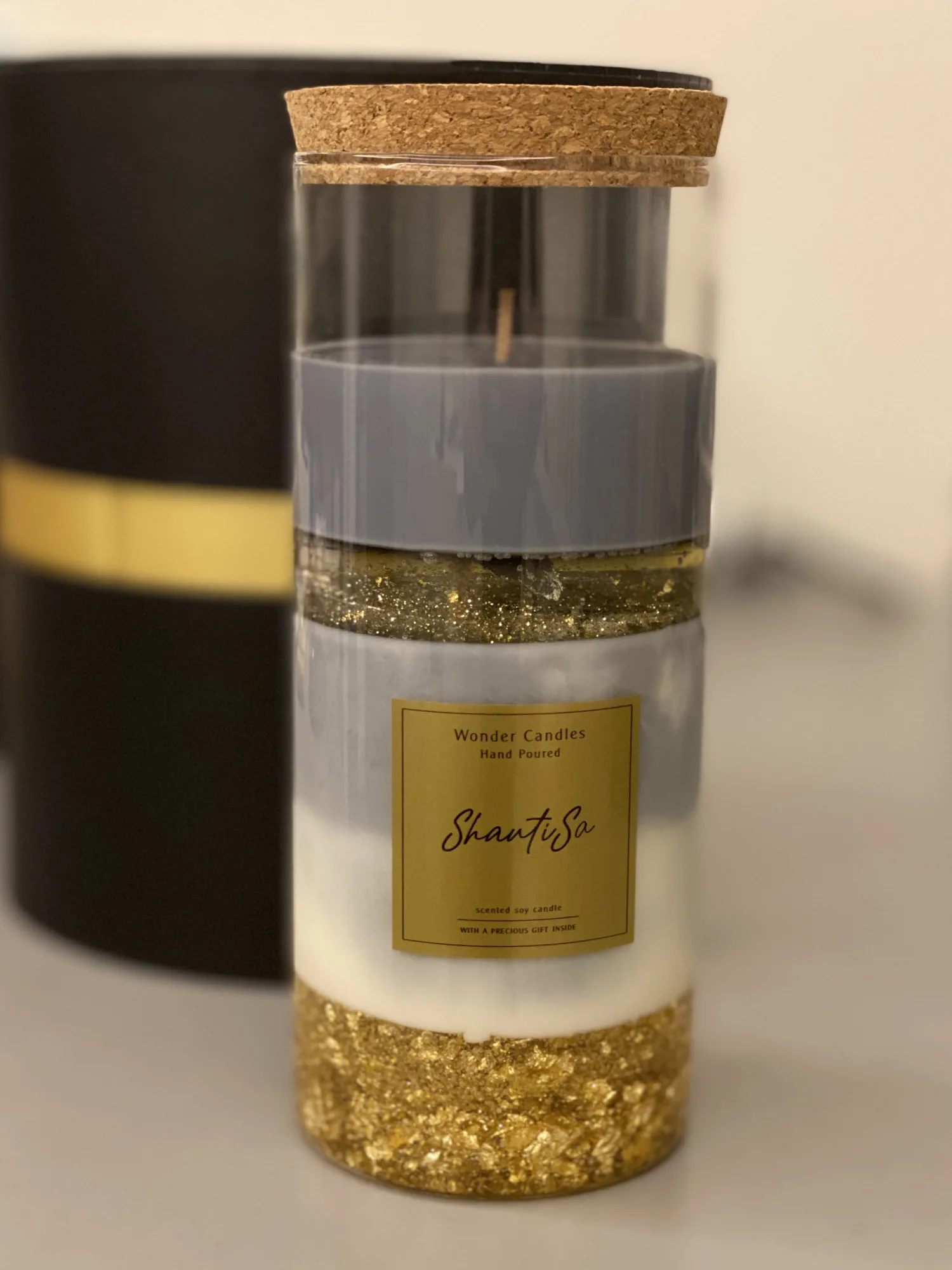 ShantiSa Tall Candle, 900ml