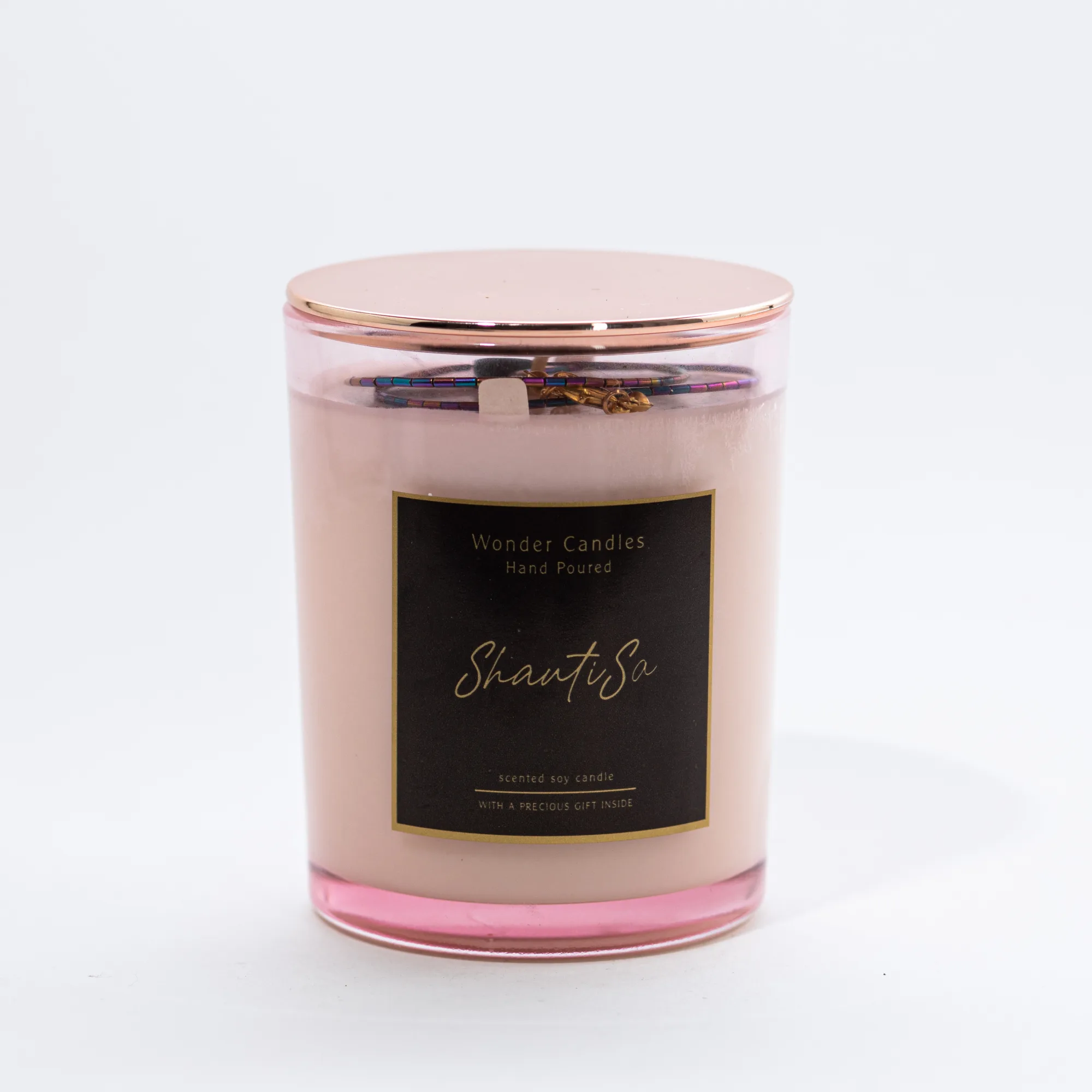 ShantiSa Candle with Necklace, 200ml