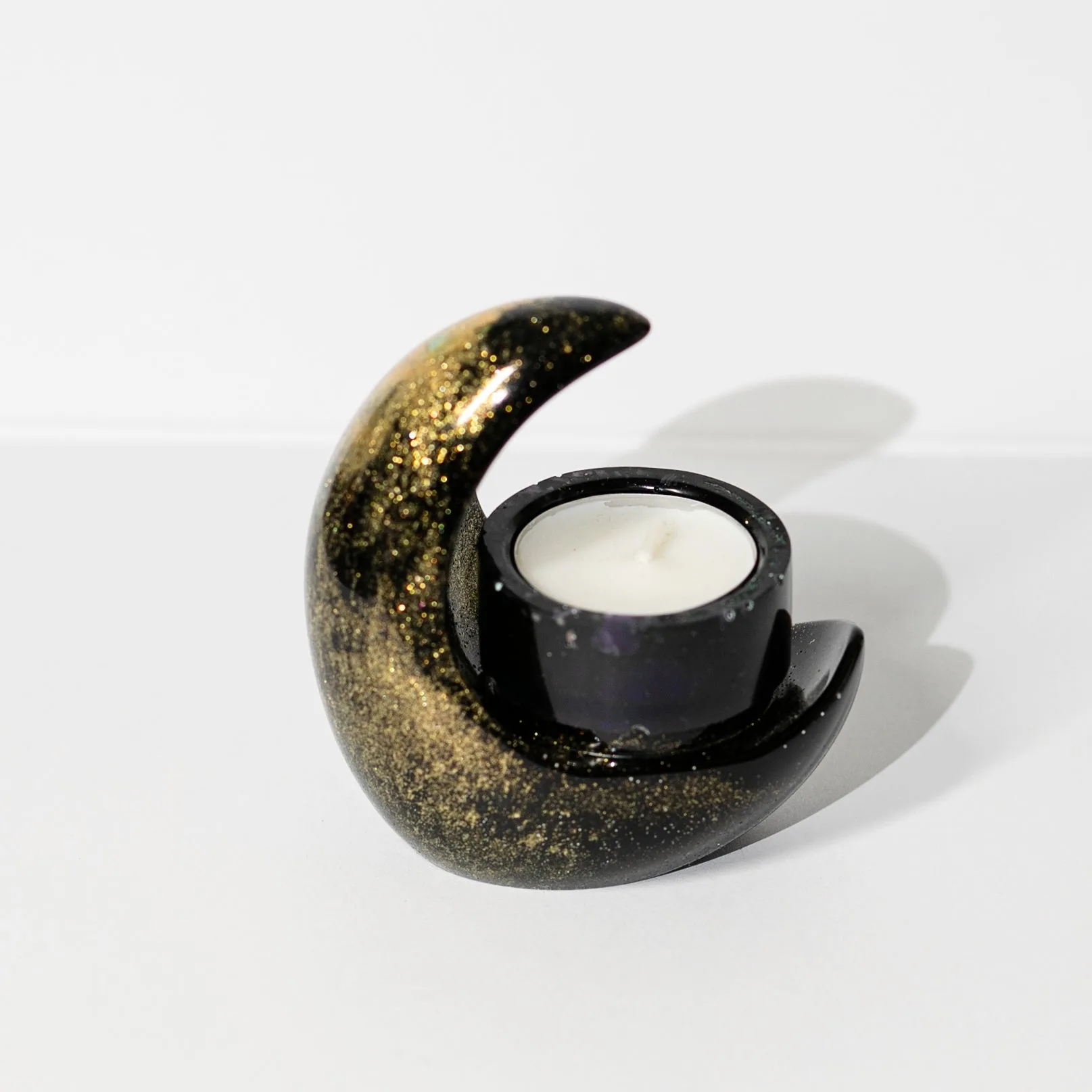 Moon Tea light Holder 2-piece Set
